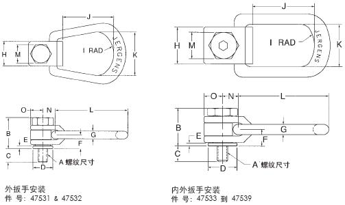 外扳手安装